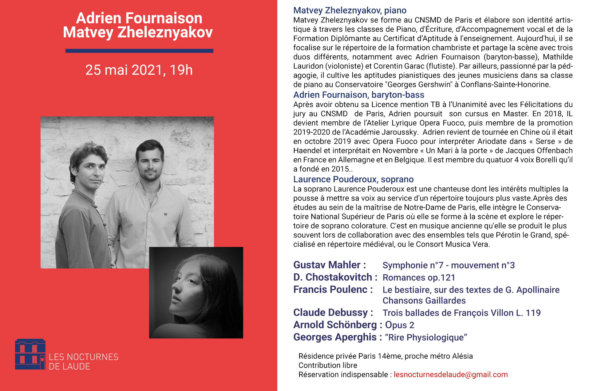 Matvey Zheleznyakov avec Adrien Fournaison, photo by Margaux Loire, 2019